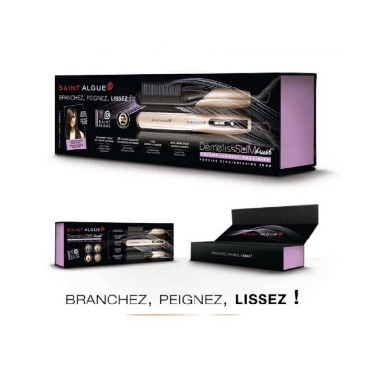 Peigne lissant Demeliss – SLIMBRUSH SAINT ALGUE