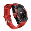 Smartwatch V8 Ecran Tactile Support Micro Carte SIM avec Bluetooth et 3.0 Camera – Red