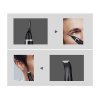 Rasoir kemei Electrique Rechargeable 4 En 1 Noir