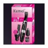 Rasoir kemei Electrique Rechargeable 4 En 1 Noir