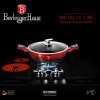 POT PEU PROFOND, 28 CM, METALLIC LINE BLACK BURGUNDY EDITION BH-1626