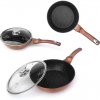 BERLINGER HAUS METALLIC LINE BH-6191 Ensemble de 11 casseroles en granit Or rose